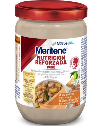 MERITENE PURE LOMO PATATAS 1 TARRO 300 G                    