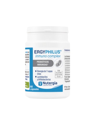 NUTERGIA ERGYPHILUS INMUNO COMPLEX 60 CAPS                  