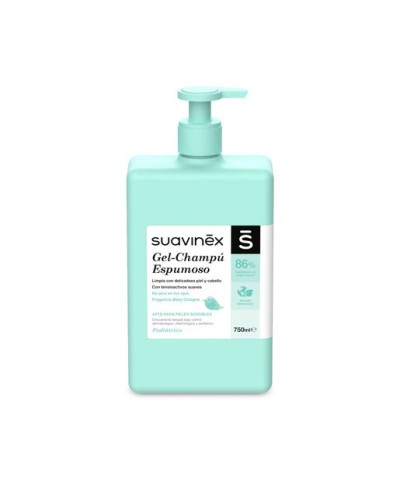 SUAVINEX GEL CHAMPU ESPUMOSO 750ML                         