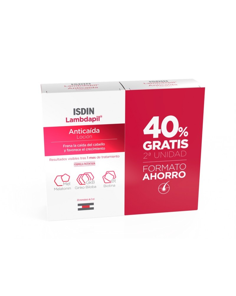 ISDIN LAMBDAPIL DUO ANTICAIDA LOCION -40%